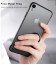 VAKU ® For Apple iPhone XR Rimless Semi Transparent Cover (Ring not Included)