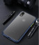 Vaku ® Apple iPhone XR Translucent Armor Case with 3 sets of Colored buttons PC Back cover