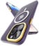 Vaku Luxos ® Apple iPhone 14 Pro Max San Mag-Pro Frosted TPU Camera Metal Ring Case Back Cover