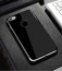 Vaku ® Apple iPhone 5 / 5S / SE Altrim Grained Leather Ultra-thin Metal Electroplating Splicing PC Back Cover