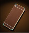 VAKU ® VIVO V5 / V5s Leather Stiched Gold Electroplated Soft TPU Back Cover