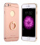 Vorson ® Apple iPhone 6 / 6S Ling series Ultra Thin Electroplating Splicing PC + Inbuilt Metal Ring Kickstand Back Cover