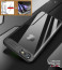 Combo Vaku ® Apple iPhone 7  Kowloon Series Top Quality Soft Silicone 4Ultra-thin Transparent Cover + 2.5D Tempered Glass + Charging Cable