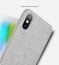 Vaku ® Apple iPhone XS Luxico Series Hand-Stitched Cotton Textile Ultra Soft-Feel Shock-proof Water-proof Back Cover