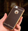 VAKU ® Apple iPhone 5S / SE / 5 Leather Stiched Gold Electroplated Soft TPU Back Cover