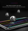 Vaku ® Apple iPhone XS rainbow Shine Heat-Dissipating Glass Shock-Proof Back Cover