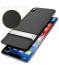 Vaku ® Vivo  V11 PRO Royle Case Ultra-thin Dual Metal Soft + inbuilt stand soft/ Silicon Case