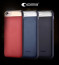 Comma ® Apple iPhone 6 / 6S Vivid Smooth Genuine Leather + TPU Case Back Cover