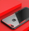 Vaku ® Vivo V7 Plus GLASSINO Luxurious Edition Ultra-Shine Silicone Frame Ultra-Thin Case Transparent Back Cover