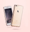 MeePhone ® For Apple iPhone 6 Plus / 6S Plus Noble Series Metal Electroplating Bumper Transparent Back Cover