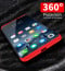 FCK ® Vivo X21 5-in-1 360 Series PC Case Dual-Colour Finish Ultra-thin Slim Front Case + Back Cover + Tempered Glass