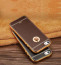 VAKU ® Apple iPhone 5S / SE / 5 Leather Stiched Gold Electroplated Soft TPU Back Cover