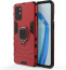 Vaku ® OnePlus 9R Falcon Metal Ring Grip Kickstand Shockproof Hard Bumper Dual Layer Rugged Case Cover