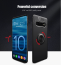 Vaku ® Samsung Galaxy S10 Plus Ring Holder Auto Focus Leather Stitched Soft Silicone 4 Frames plus ultra-thin case transparent cover