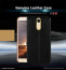 Vaku ® Redmi Note 4 Lexza Series Double Stitch Leather Shell with Metallic Logo Display Back Cover
