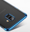 Vaku ® Samsung Galaxy A8 Plus CAUSEWAY Series Electroplated Shine Bumper Finish Full-View Display + Ultra-thin Transparent Back Cover
