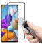 Dr. Vaku ® Samsung Galaxy A21 Full Edge-to-Edge Ultra-Strong Ultra-Clear Full Screen Tempered Glass- Black