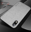 Vaku ® Apple iPhone XR Luxico Series Hand-Stitched Cotton Textile Ultra Soft-Feel Shock-proof Water-proof Back Cover