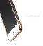 Vaku ® Apple iPhone 7 Plus Altrim Grained Leather Ultra-thin Metal Electroplating Splicing PC Back Cover