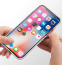 Vaku ® Apple iPhone XS GLASSINO Wireless Edition Soft Silicone 4 Frames Plus Ultra-Thin Case Transparent Cover