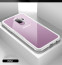 Vaku ® Samsung Galaxy S9 Plus GLASSINO Luxurious Edition Ultra-Shine Silicone Frame Ultra-Thin Case Transparent Back Cover