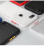 Vaku ® Apple iPhone 7 Translucent Armor Case with 3 sets of Colored buttons PC Case