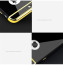 Vaku ® Apple iPhone 6 / 6S Ling Series Ultra-thin Mirror Finish Metal Electroplating Splicing PC Back Cover