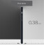 Rock ® Apple iPhone 6 Plus / 6S Plus Pure Series Transparent Ultra-thin Clear View TPU Protective Case Back Cover