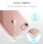 Rock ® Apple iPhone 7 Ultra-Slim Jacket Transparent TPU Case with Inbuilt Kickstand Back Cover