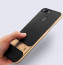 Vaku ® Oppo F9 / F9 Pro Royle Case Ultra-thin Dual Metal Soft + inbuilt stand soft/ Silicon Case