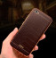 VAKU ® VIVO Y66 European Leather Stitched Gold Electroplated Soft TPU Back Cover