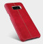Vorson ® Samsung Galaxy Note 8 Lexza Series Double Stitch Leather Shell with Metallic Camera Protection Back Cover