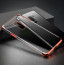 Vaku ® Samsung Galaxy A6 Plus CAUSEWAY Series Electroplated Shine Bumper Finish Full-View Display + Ultra-thin Transparent Back Cover