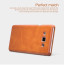 Nillkin ® Samsung Galaxy A7 Nitq Folio Leather Protective Case with Credit Card Slot Flip Cover