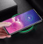 Vaku ® Samsung Galaxy S10 Plus CAUSEWAY Series Electroplated Shine Bumper Finish Full-View Display + Ultra-thin Transparent Back Cover