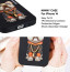 Vaku ® Apple iPhone 14 3D Embroidery Chain Pug Anti-Slip Scratch Resistant Protective Case Back Cover