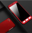 Vaku ® Vivo V5 / V5s 360 Full Protection Metallic Finish 3-in-1 Ultra-thin Slim Front Case + Tempered + Back Cover