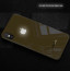 VAKU ® For Apple iPhone X / XS Laser LED Light Illuminated Logo Club Series Case Back Cover