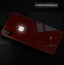 LEKE ® Apple iPhone X / XS Laser LED Light Illuminated Logo Club Series Case Back Cover