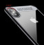 Vaku ® Apple iPhone X Kowloon Electroplated Edition Soft Silicone 4 Frames Plus Ultra-Thin Case Transparent Cover