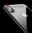 Vaku ® Apple iPhone XS Kowloon Electroplated Edition Soft Silicone 4 Frames Plus Ultra-Thin Case Transparent Cover