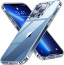 Vaku Luxos ® For Apple iPhone 13 Pro Max Glassy Series Non-Yellowing TPU Shockproof Scratch Resistant Slim Thin Protective Cover [ Only Back Cover ]