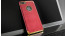 VAKU ® iPhone 7 Shiny Stucco Textured Leather hard Case with Logo cut Display Back Cover