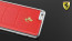 Ferrari ® Apple iPhone 8 Official 599 GTB Logo Double Stitched Dual-Material PU Leather Back Cover