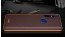 Vaku ® Vivo V15 Vertical Leather Stitched Gold Electroplated Soft TPU Back Cover