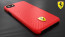 Ferrari ® Apple iPhone 8 SP America series Carbon fibre finish - inbuilt Credit card holder back cover