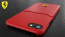 Ferrari ® Apple iPhone 6 / 6s SP America series Carbon fiber finish - inbuilt Credit card holder back cover
