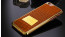 Vaku ® Apple iPhone 6 / 6S Premium Crocodile Leather Gold Electroplated Back Cover