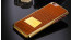 Vaku ® Apple iPhone 6 / 6S Premium Crocodile Leather Gold Electroplated Back Cover