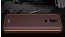 Vaku ® OnePlus 6 Vertical Leather Stitched Gold Electroplated Soft TPU Back Cover